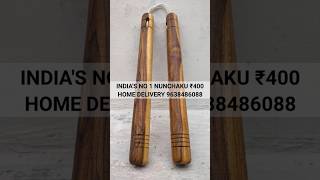 MOST STRONG NUNCHAKU PRICE ₹300 HOME DELIVERY  Nunchaku karatesir karate [upl. by Maccarthy160]