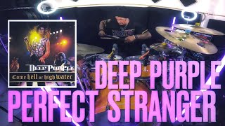 PERFECT STRANGER live DEEP PURPLE DRUM COVER jeangonzalezdrummer [upl. by Emirak514]