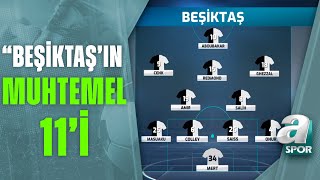 Beşiktaşın Giresunspor Karşısındaki Muhtemel 11i  A Spor  Maç Günü  09042023 [upl. by Fiester]