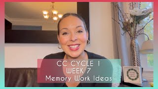 CC CYCLE 1 WEEK 7 memory work Ideas [upl. by Verne]