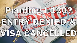 Can I travel with a pending I130 family petition [upl. by Attelrahs]