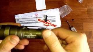 Surefire flashlight pocket clip replacement E1L E2D E2L E1B EB1 LX2 [upl. by Silenay]