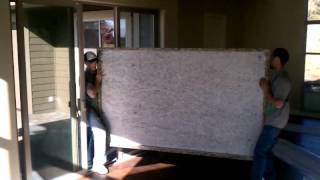 How to carry Granite and Concrete Counters [upl. by Gall]