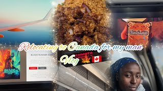 Relocating from USA to Canada 🍁for a Man🙈😎 Travel vlog [upl. by Ylac]