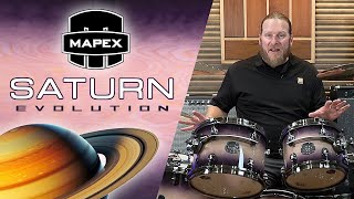 DRUMS THAT ARE OUT OF THIS WORLD MAPEX SATURN EVOLUTION [upl. by Lipkin217]