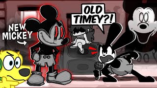 Friday Night Funkin NEW SCARY MICKEY vs OSWALD amp SAYORI FNF Mods 101 [upl. by Assitruc941]