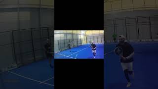 BANDEJA AL CUERPO🎾🥎🦿💪padel padeltips padelhighlights tips sports short passion pakopadel [upl. by Arrais]