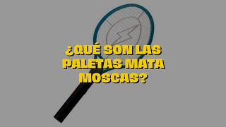 ¿Qué es y cómo funciona la paleta mata moscas [upl. by Pik]