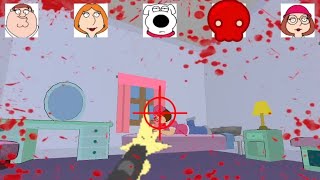 Stewie KILLS The Griffins Family guy slasher game [upl. by Einnek]