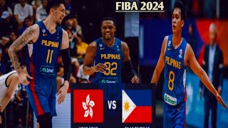 FIBA FINALS2024 GIlAS PHILIPPINES vs HONG KONG2Nd qu2024 [upl. by Hayikat567]