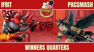 PBDS  Ifrit Incineroar vs PacSmash Dark Pit Pit  HyTier Court 3 Winners Quarters [upl. by Peck77]