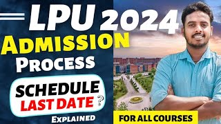 LPU Admission Process 2024 😍  LPUNEST 2024  Lovely Professional University LPU Admission process [upl. by Hedwig]