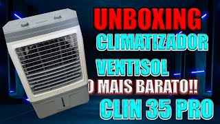 CLIMATIZADOR Ventisol 35 litros CLIN 35 PRO  O MAIS BARATO DO MOMENTO [upl. by Romelda]