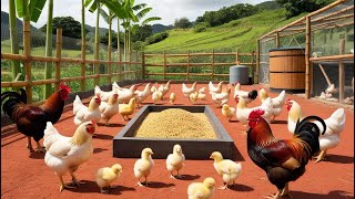 Chicken raising process and disease prevention and treatment for chickens [upl. by Dlorej]