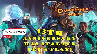 Drakensang Online  🎉13th ANNIVERSARY is on lets play Bonus codes🎂 ​LIVE GAMEPLAY 🎮 ​drakensang [upl. by Leidba885]