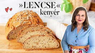 Fehérjedús kenyér lencséből 🍞 finom gluténmentes recept [upl. by Killy281]