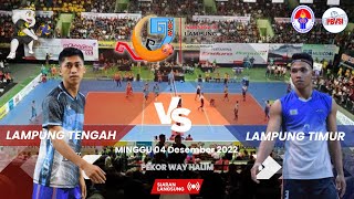 BIG MATC PORPROV VOLI INDOR PUTRA  LAMTENG VS LAMPUNG TIMUR [upl. by Acima]