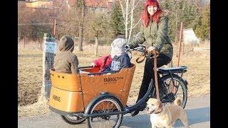 Lastenrad Testbericht  Unsere Erfahrungen mit dem Lastenrad von Babboe [upl. by Aggy]