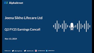 Jeena Sikho Lifecare Ltd Q2 FY202425 Earnings Conference Call [upl. by Rojas331]