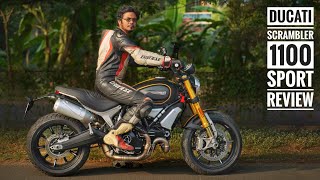 Ducati Scrambler 1100 Review  Sport variant  RWR [upl. by Pinette]