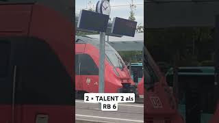 RB 6 nach München Hbf in Weilheim [upl. by Llenrub955]