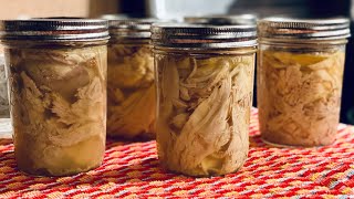 Canning Leftover Thanksgiving Turkey Made Simple  Cold Pack Method [upl. by Attenaj]