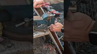 Part 55  Turning Steel Into Anchors  Off Grid Solar Panel Rack Anchors Crafty Lab Homestead [upl. by Aztiley441]