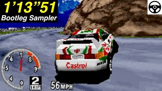 Bootleg Sampler  Fastest Lap Lap 1 113quot51 SSNTSCU SEGA RALLY CHAMPIONSHIP Demo [upl. by Phaidra712]