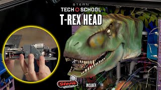 Stern Tech School Jurassic Park TRex Removal [upl. by Wolliw]