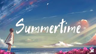 Kimi no toriko♪ • Summertime  Maggie ft Nyan  Lyrics Video [upl. by Eibrik]