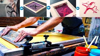 Screen Printing A to Z ।। Step by Step Process of Screen Printing [upl. by Lajib]