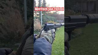 Test on Novritsch ssx23 gas pistol [upl. by Einwat]