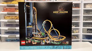 Building the LEGO LOOP COASTER [upl. by Sirotek]