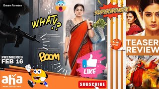 👩‍🍳🔪Bhamakalapam 2 Teaser review  Priyamani  Sharanya Pradeep  Abhimanyu TELUGU MOVIES  Maview [upl. by Rodgers798]