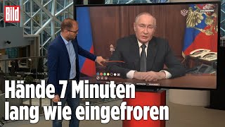 Ist das PutinVideo manipuliert [upl. by Novihs]