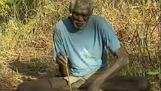 Aboriginal Fire Starting  Ray Mears Extreme Survival  BBC Studios [upl. by Oilalue10]