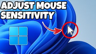 How to Adjust Your Mouse Sensitivity on PC or Laptop  Windows 1011 [upl. by Ashli]