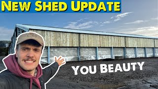 New Farm Shed Update  Defender Resurrected [upl. by Suravaj]