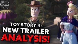 TOY STORY 4 First Trailer Analysis Theory [upl. by Ingar]