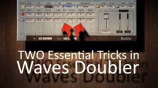 Get more out of Waves Doubler with these 2 essential tricks [upl. by Mitch600]