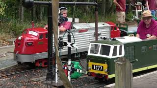 Mizens Miniature Railway  Various Clips in HD [upl. by Ofelia]