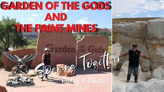 GARDEN OF THE GODS and PAINT MINES Soaring Together Full Time RV Life [upl. by Liatris]