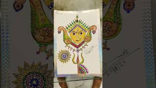 Durga Maa drawing [upl. by Seira]