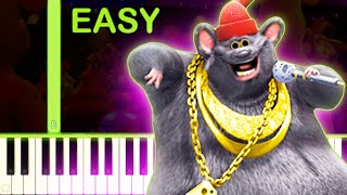 MR BOOMBASTIC  Biggie Cheese  EASY Piano Tutorial [upl. by Julina]