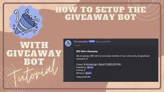 How to setup giveaway bot  tutorial  pinky [upl. by Tila]