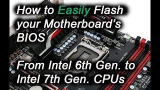 How to Easily flash your BIOS update BIOS [upl. by Elva]