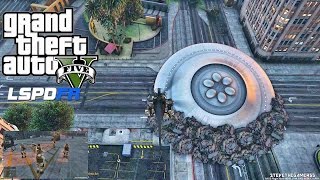 GTA 5 LSPDFR 031  EPiSODE 251  LETS BE COPS  MILITARY PATROL GTA 5 PC POLICE MODS [upl. by Farrar]