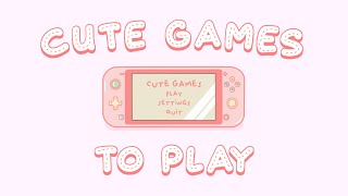 CUTE amp AESTHETIC GAMES TO PLAY WHEN BORED iOS amp Android Part 5 🌸 [upl. by Uella]