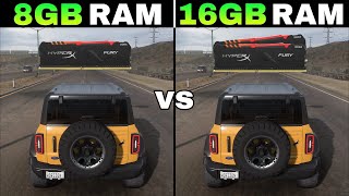 8GB RAM vs 16GB RAM  is 8GB of RAM Enough in 2022  Test in 9 Games [upl. by Idnil201]