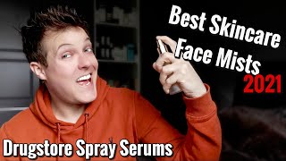 Best FACIAL MISTS  Drugstore Hydrating Sprays Skincare Face Mists  SKIN CARE FAVOURTIES [upl. by Knarf]